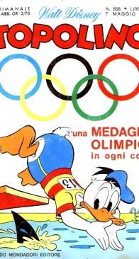 Topolino 0858 - Mondadori 1972 - Italian