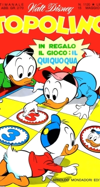 Topolino 1120 - Mondadori 1977 - Italian