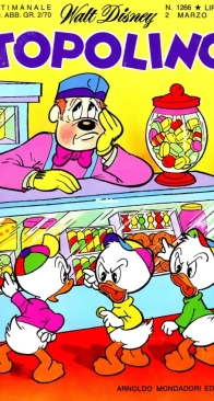 Topolino 1266 - Mondadori 1980 - Italian