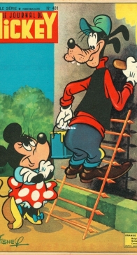 Le Journal de Mickey 0481 - Hachette 1961 - French
