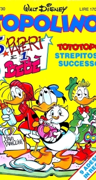 Topolino 1730 - Mondadori 1989 - Italian