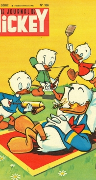 Le Journal de Mickey 0166 - Hachette 1955 - French