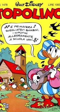 Topolino 1478 - Mondadori 1984 - Italian