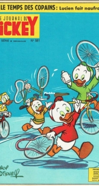 Le Journal de Mickey 0581 - Hachette 1963 - French
