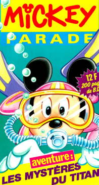 Mickey Parade 123 -  Hachette 1990 - French