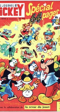 Le Journal de Mickey 0910 - Hachette 1969 - French