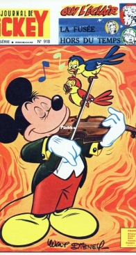 Le Journal de Mickey 0918 - Hachette 1970 - French