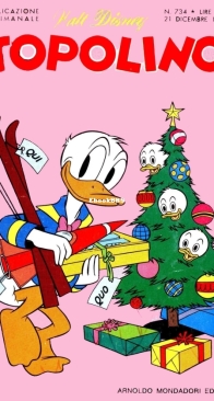 Topolino 0734 - Mondadori 1969 - Italian