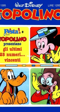 Topolino 1595 - Mondadori 1986 - Italian