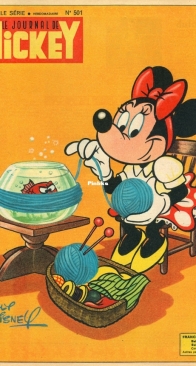 Le Journal de Mickey 0501 - Hachette 1961 - French
