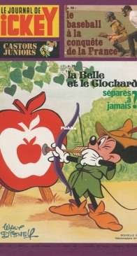 Le Journal de Mickey 1277 - Hachette 1976 - French
