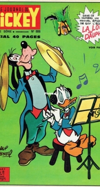 Le Journal de Mickey 0806 - Hachette 1967 - French