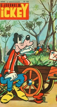 Le Journal de Mickey 0153 - Hachette 1955 - French