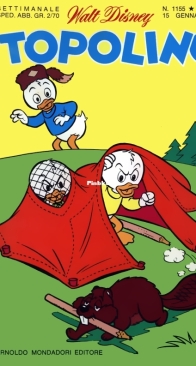 Topolino 1155 - Mondadori 1978 - Italian