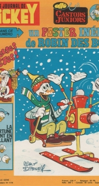 Le Journal de Mickey 1176 - Hachette 1974 - French