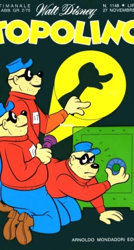 Topolino 1148 - Mondadori 1977 - Italian