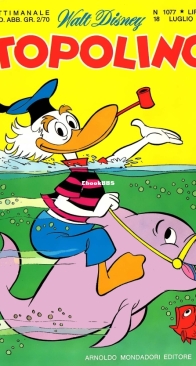 Topolino 1077 - Mondadori 1976 - Italian