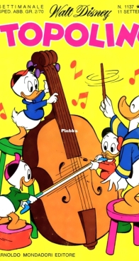 Topolino 1137 - Mondadori 1977 - Italian