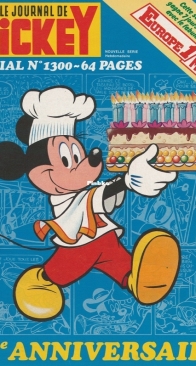 Le Journal de Mickey 1300 - Hachette 1977 - French