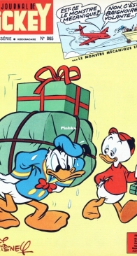 Le Journal de Mickey 0865 - Hachette 1969 - French