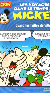 Le Journal de Mickey (Suppléments) 3624 - Les Voyages Dans le Temps de Mickey 12 - Unique Heritage 2021 - French