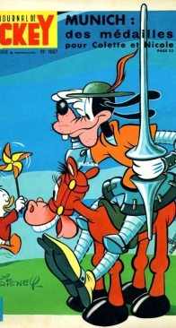 Le Journal de Mickey 1037 - Hachette 1972 - French