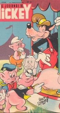 Le Journal de Mickey 0051 - Hachette 1953 - French