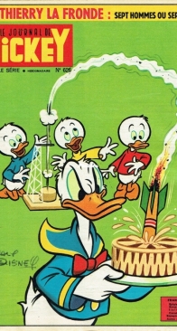 Le Journal de Mickey 0626 - Hachette 1964 - French