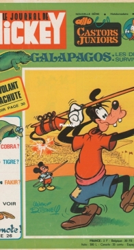 Le Journal de Mickey 1128 - Hachette 1974 - French