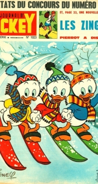 Le Journal de Mickey 1023 - Hachette 1972 - French