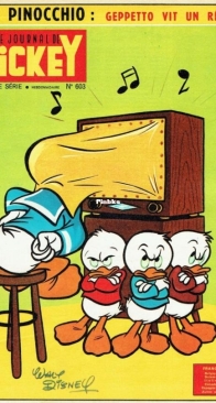 Le Journal de Mickey 0603 - Hachette 1963 - French