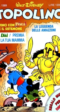 Topolino 1589 - Mondadori 1986 - Italian