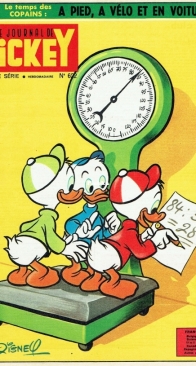 Le Journal de Mickey 0622 - Hachette 1964 - French