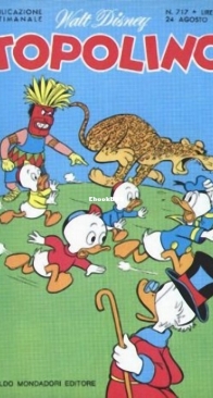 Topolino 0717 - Mondadori 1969 - Italian
