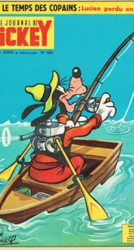 Le Journal de Mickey 0584 - Hachette 1963 - French