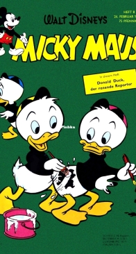 Micky Maus 1962 - 08 - Ehapa - German