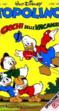 Topolino 1491 - Mondadori 1984 - Italian