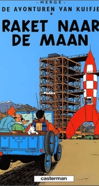 Raket Naar De Maan - Kuifje 15 - Hergé -Dutch
