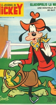 Le Journal de Mickey 1087 - Hachette 1973 - French