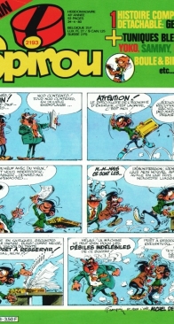 Le Journal de Spirou 2193 - Dupuis 1980 - French
