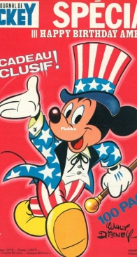 Le Journal de Mickey 1256 - Hachette 1976 - French