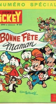 Le Journal de Mickey 0677 - Hachette 1965 - French
