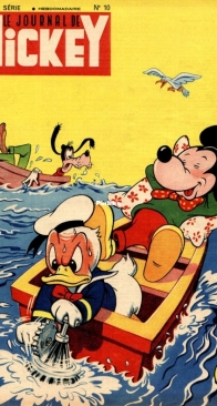 Le Journal de Mickey 0010 -  Hachette 1952 - French