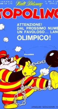 Topolino 0855 - Mondadori 1972 - Italian