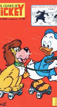Le Journal de Mickey 0884 - Hachette 1969 - French
