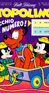 Topolino 1221 - Mondadori 1979 - Italian