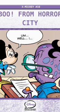Mickey Mouse: X-Mickey 10 - BOO! from Horror City - 122-0 Disney 2013 - English