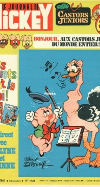 Le Journal de Mickey 1123 - Hachette 1973 - French