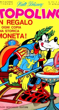 Topolino 0751 - Mondadori 1970 - Italian