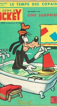 Le Journal de Mickey 0542 - Hachette 1962 - French